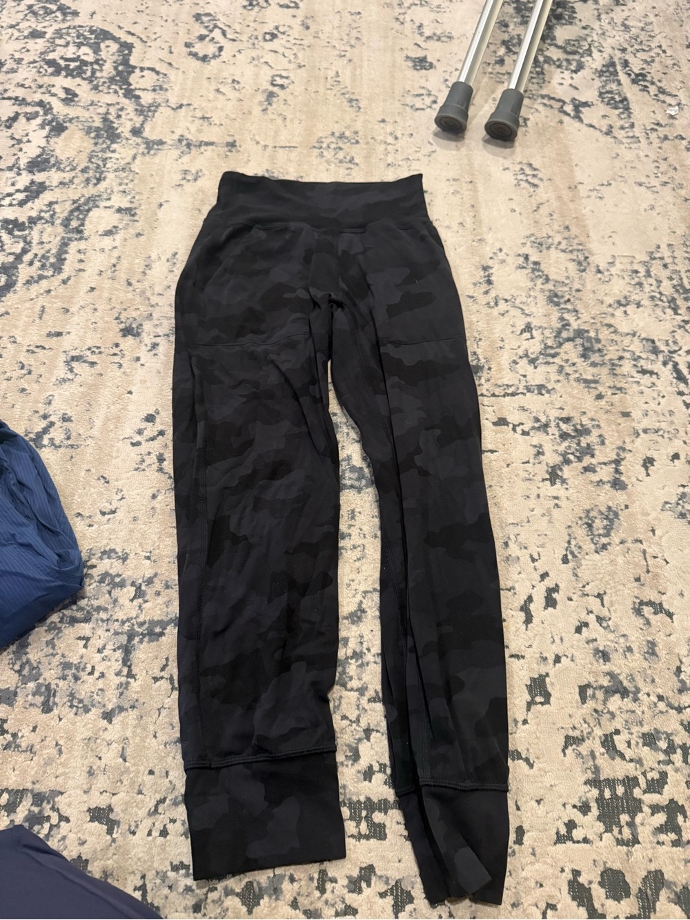 lululemon athletica Black Camo High-Rise Leggings